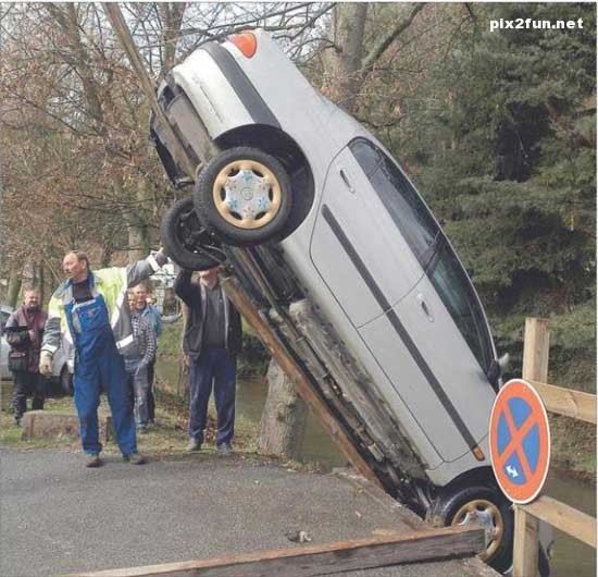 عکس های طنز و خنده دار از رانندگی زن ها