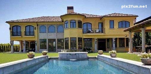 عکس های بسیار زیبا از خانه ی کیم کارداشیان