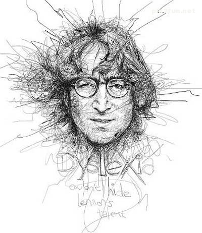 عکس های فوق العاده از نقاشی های خط خطی