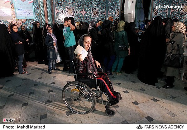 عکس های یازدهمین دوره انتخابات ریاست جمهوری