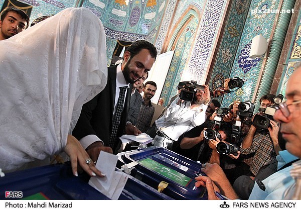 عکس های برگزاری انتخابات ریاست جمهوری سال 92