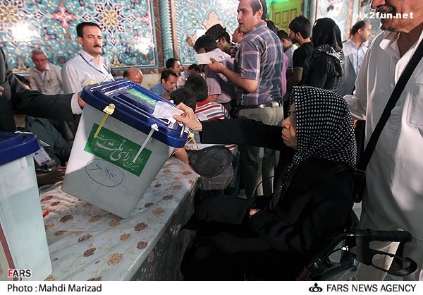 عکس های برگزاری انتخابات ریاست جمهوری سال 92