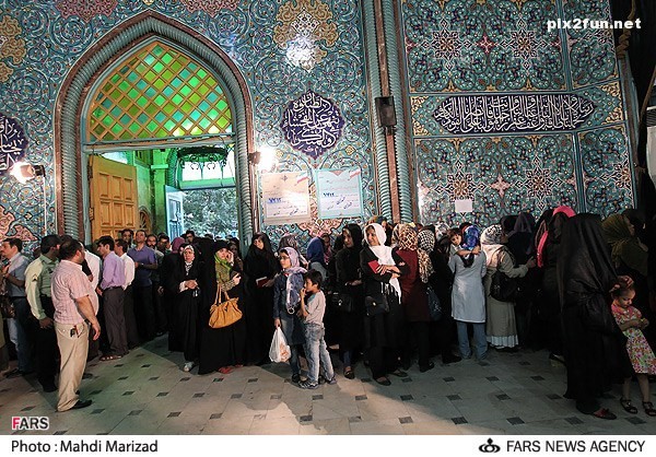 عکس های انتخابات ریاست جمهوری سال 92