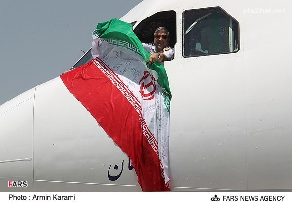 عکس های جدید از بازگشت اعضای ملی پوش