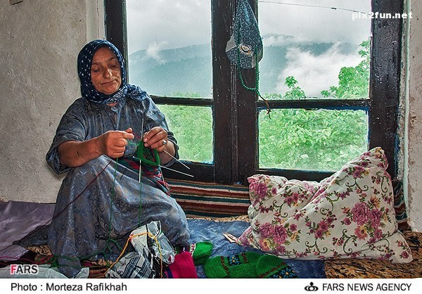 عکس از مردم روستای ارده در گیلان