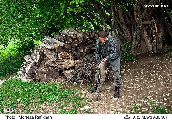عکس از منازل روستای ارده