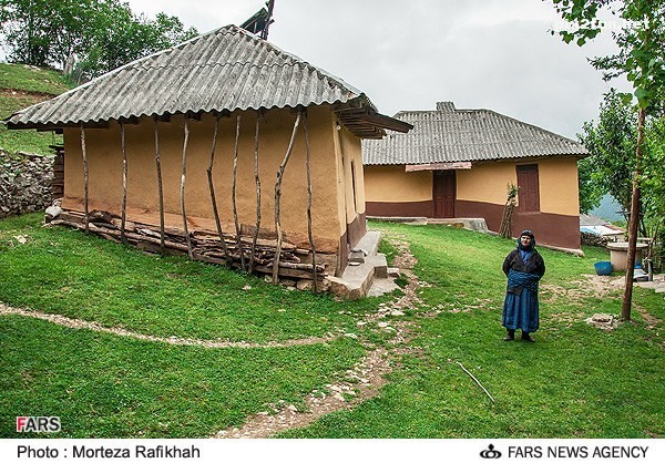 عکس از روستای ارده در گیلان