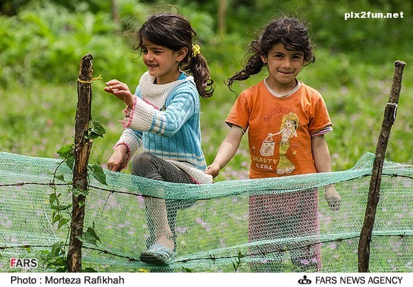 عکس از مردم روستای ارده در گیلان