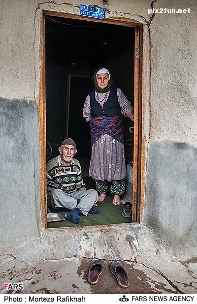 عکس از مردم روستای ارده در گیلان