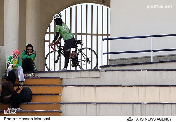 عکس های مسابقات دوچرخه سواری قهرمانی کشور