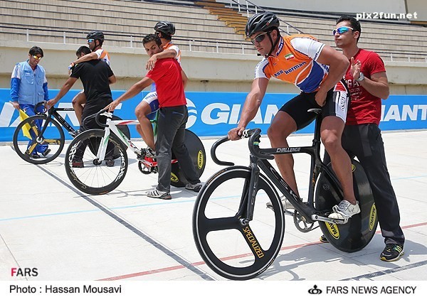عکس های مسابقات دوچرخه سواری قهرمانی کشور