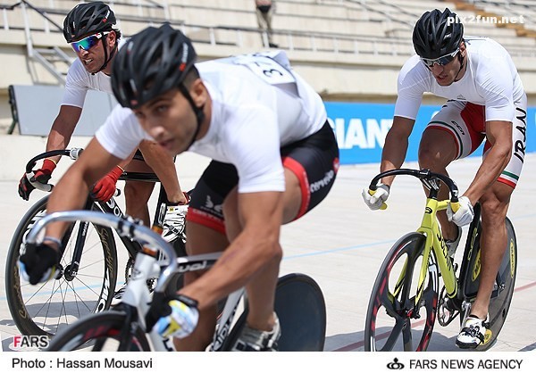 عکس از مسابقات دوچرخه سواری