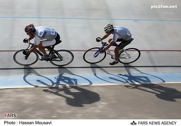 عکس از مسابقات دوچرخه سواری
