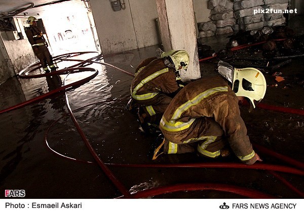 عکسهای آتش سوزی اخیر در تهران