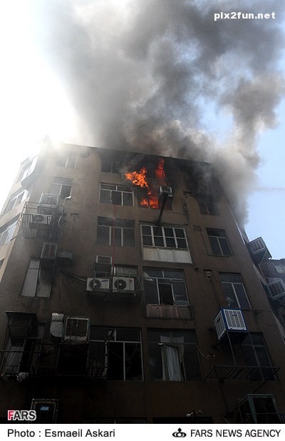 عکسهای آتش سوزی اخیر در تهران