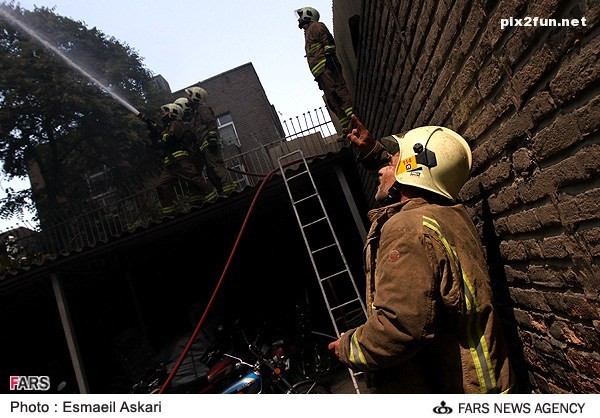 عکسهای آتش سوزی اخیر در تهران