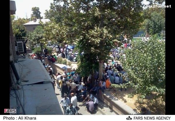 عکس از بازار ارز در خیابان فردوسی