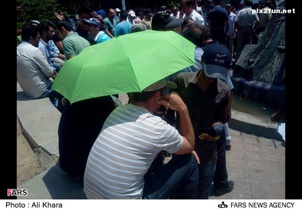 عکسهای بازار ارز در خیابان فردوسی تهران