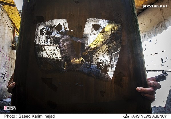 عکس های جدید از کارگاه چاپ کننده تی شرت