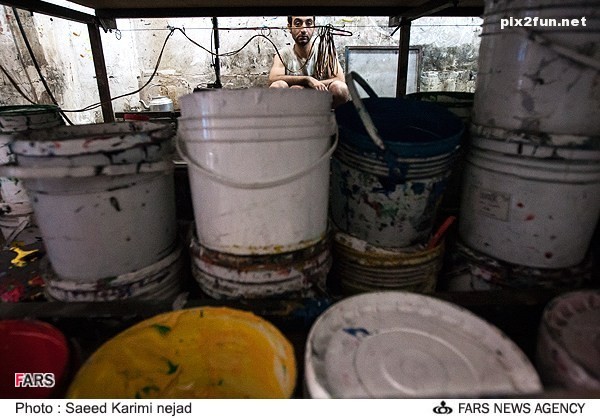 عکس های جدید از کارگاه چاپ کننده تی شرت