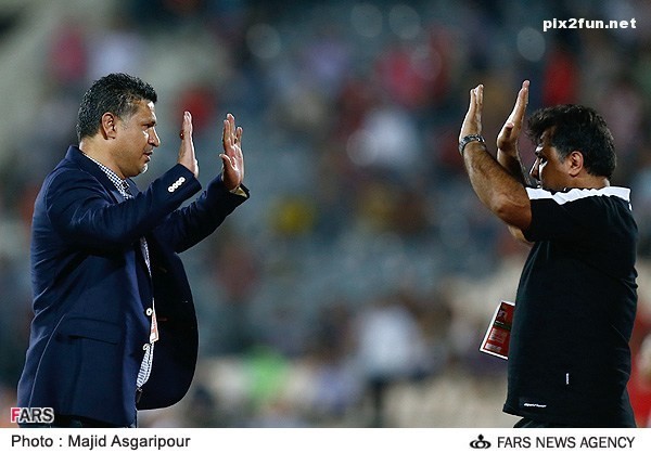 عکس های جدید از دیدار تیم های تراکتورسازی با پرسپولیس