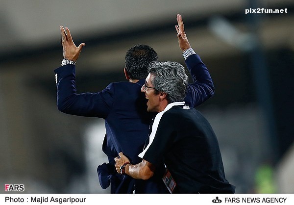 تصاویری از دیدار تیم های تراکتورسازی تبریز با پرسپولیس