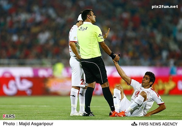 عکس از بازی پرسپولیس با تراکتورسازی تبریز