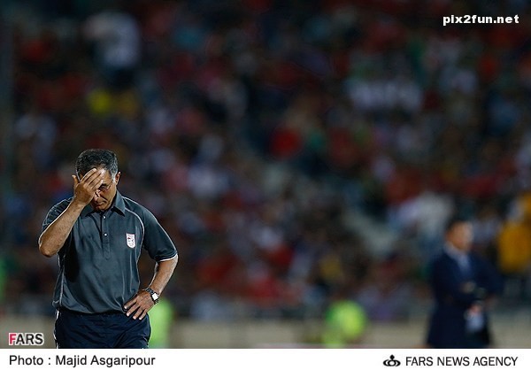 عکس های جدید از دیدار تیم های تراکتورسازی با پرسپولیس