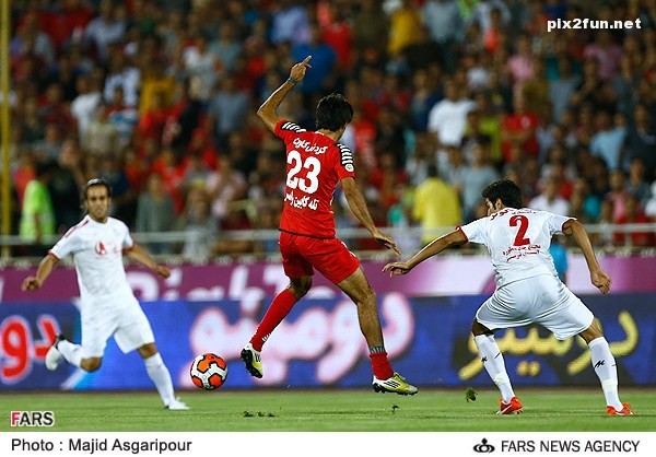 عکس از بازی پرسپولیس با تراکتورسازی تبریز