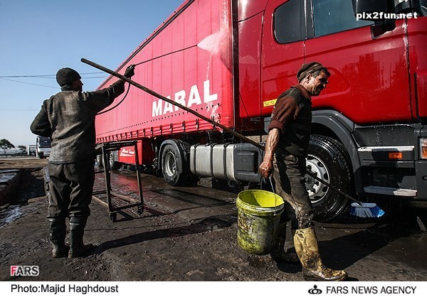 کارواش ماشین های سنگین