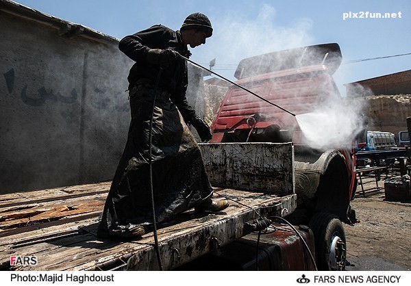 کارواش ماشین های سنگین