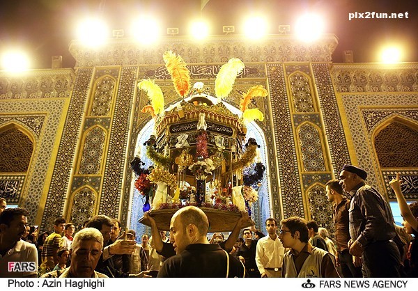 مراسم عزاداری حضرت عبدالعظیم الحسنی