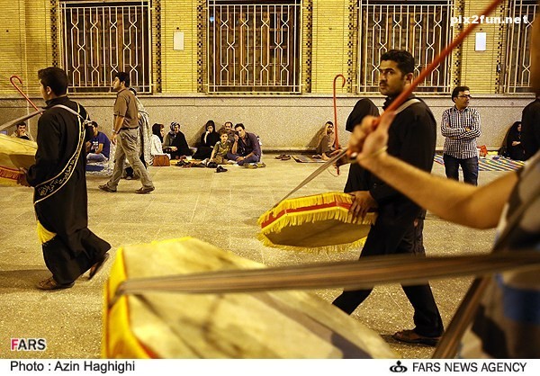 عکس از سالروز وفات حضرت عبدالعظیم الحسنی