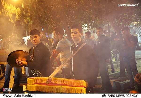 مراسم عزاداری حضرت عبدالعظیم الحسنی