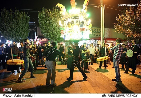 عکس از مراسم وفات سالروز عبدالعظیم الحسنی