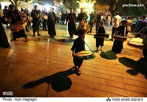 عکس از مراسم وفات سالروز عبدالعظیم الحسنی