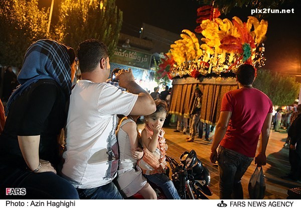 عکس از مراسم وفات سالروز عبدالعظیم الحسنی