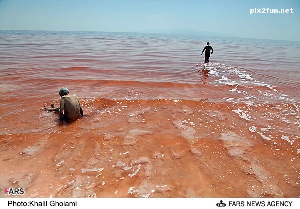 عکس های دریاچه ی ارومیه