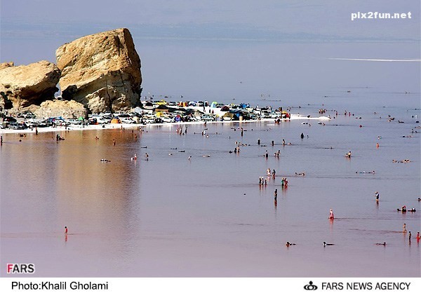 تصاویری از دریاچه ی ارومیه
