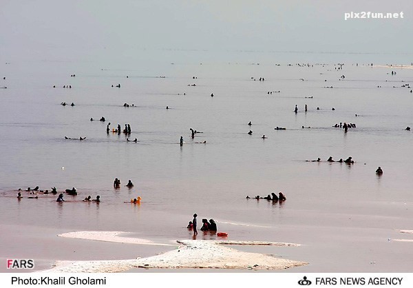 عکس های دریاچه ی ارومیه