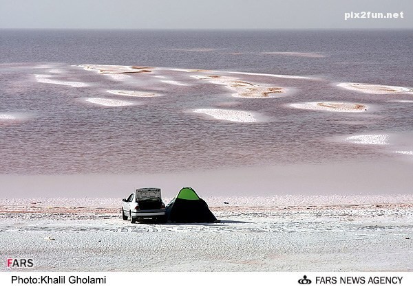 تصاویر زیبا از دریاچه ی ارومیه