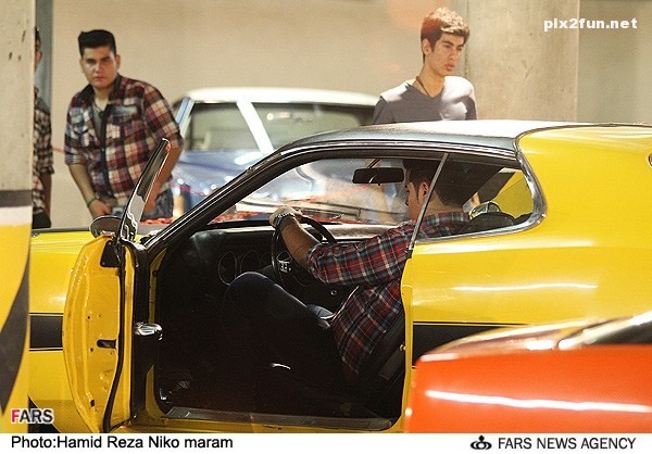 عکس های نمایشگاه ماشین قدیمی در اصفهان