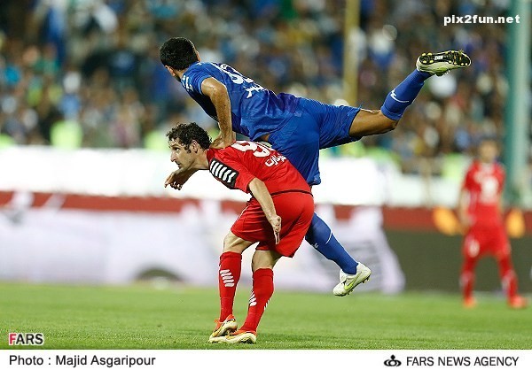 تصاویری از بازی پرسپولیس و استقلال