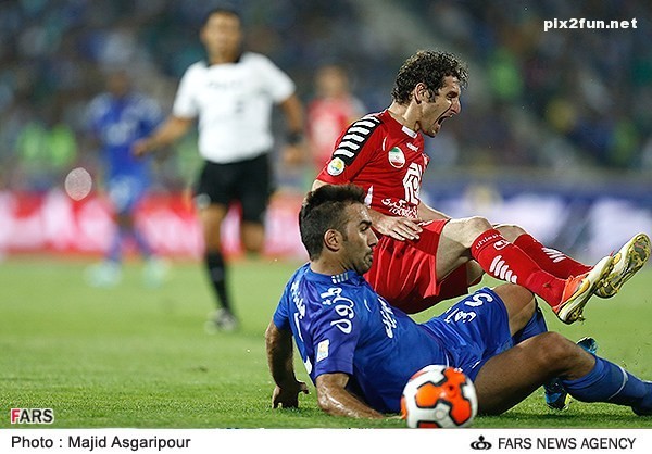 تصاویری از بازی پرسپولیس و استقلال