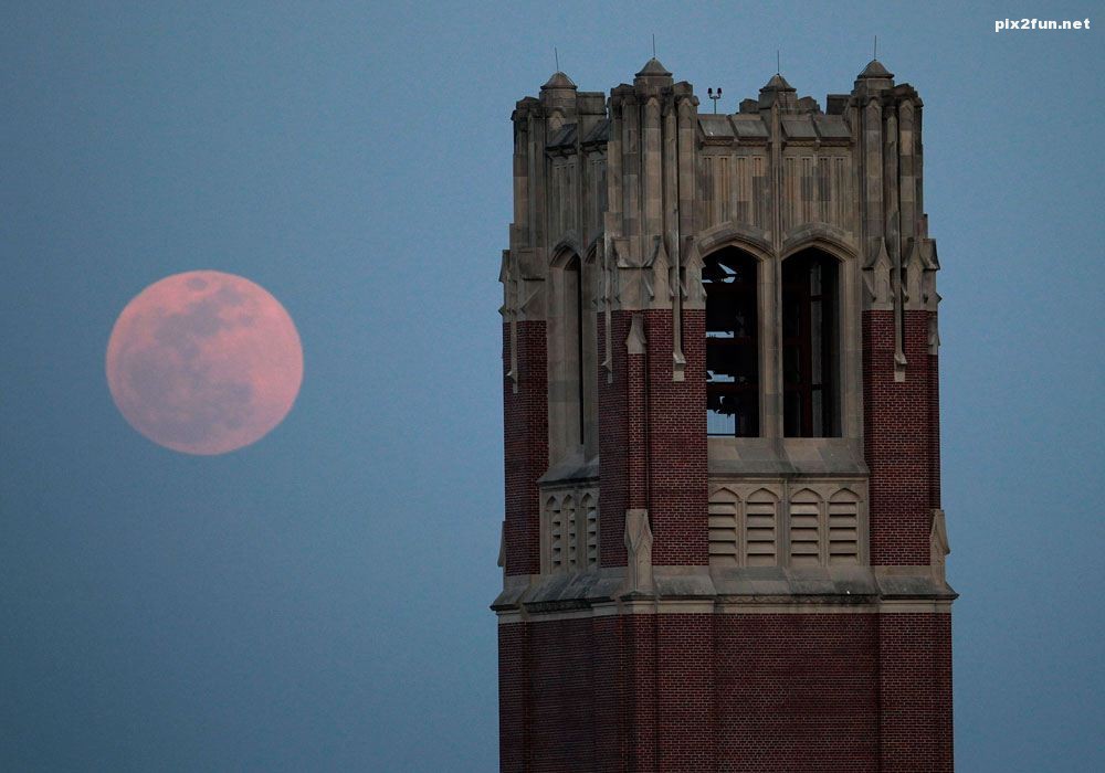 عکس های بسیار زیبا از ماه کامل