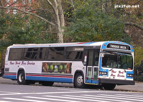 عکس از اتوبوس های نیو یورک