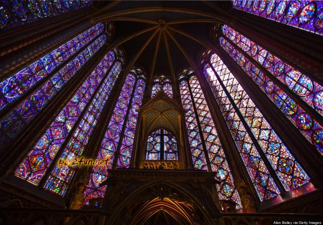 رنگ‌آمیزی با شیشه (عکس)