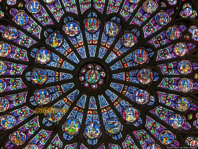 رنگ‌آمیزی با شیشه (عکس)