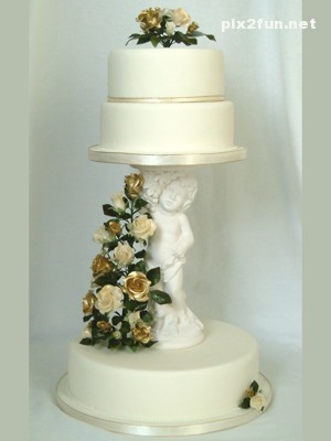 جدیدترین عکس ها از کیک عروسی