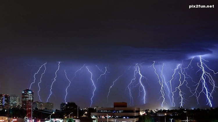 عکس های جالب از صاعقه